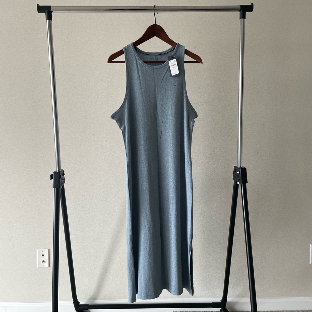Tommy Hilfiger light blue tank dress